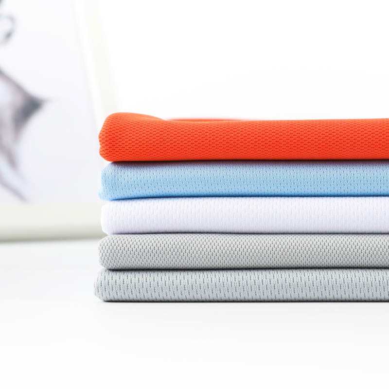 Secundaire vogeloogdoek geschikt voor sportkleding en reclameshirts Secundaire vogeloogdoek geschikt voor sportkleding en reclameshirts