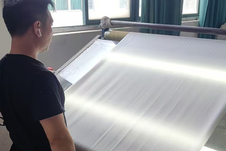 Verven fabriek productie-eindproduct inspectie gebied