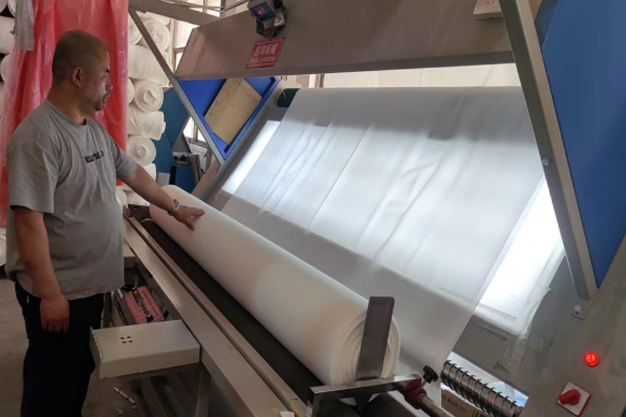 Verven fabriek productie-eindproduct inspectie gebied