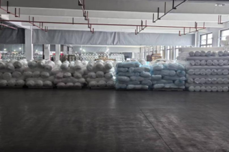 Grijze stofproductie-afgewerkt productplaatsingsgebied