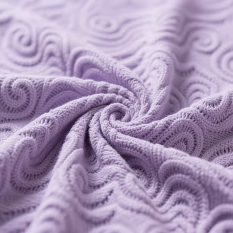 Holle convexe transferjacquardstof